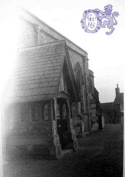 5-9 Ingram memorial porch south side of All Saints Church Wigston Magna