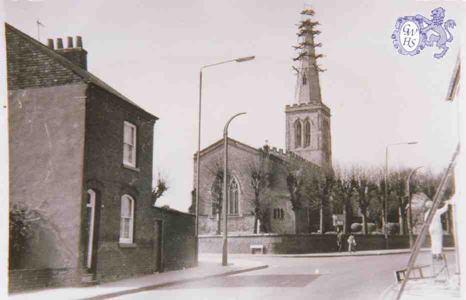 8-229 All Saints Church Wigston Magna taken from Moat Strret
