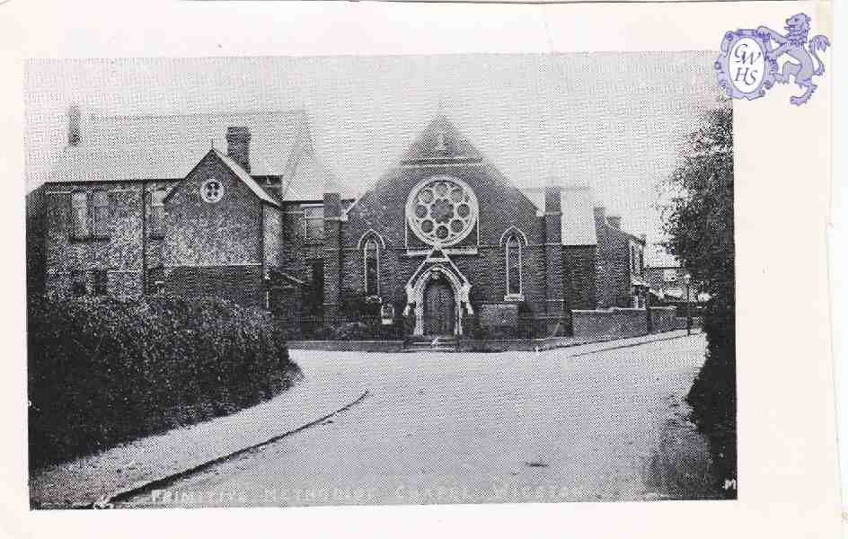 8-236 Prims Chapel Moat Street Wigston Magna c 1928 looking across Welford Road and up Newton Lane