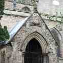19-092 North door of All Saint's Church  Moat Street Wigston Magna Feb 2012