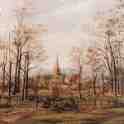 5-17a Painting of St Woolstans Church by J T Proctor c 1900