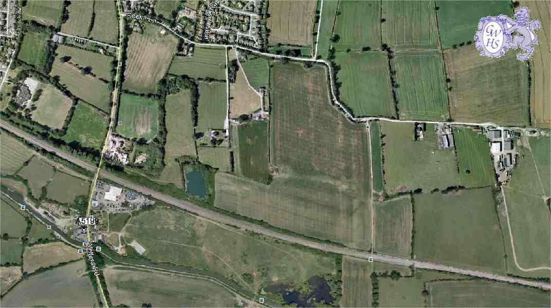 23-737 Cooks Lane Wigston Magna showing railway crossing in 1999 prior to new Bridge in 2013