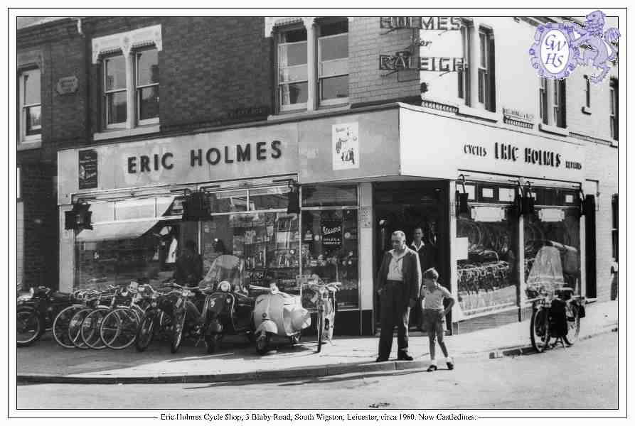 29-242 Eric Holmes Cycle Dealer 6 Countesthorpe Road South Wigston c 1934