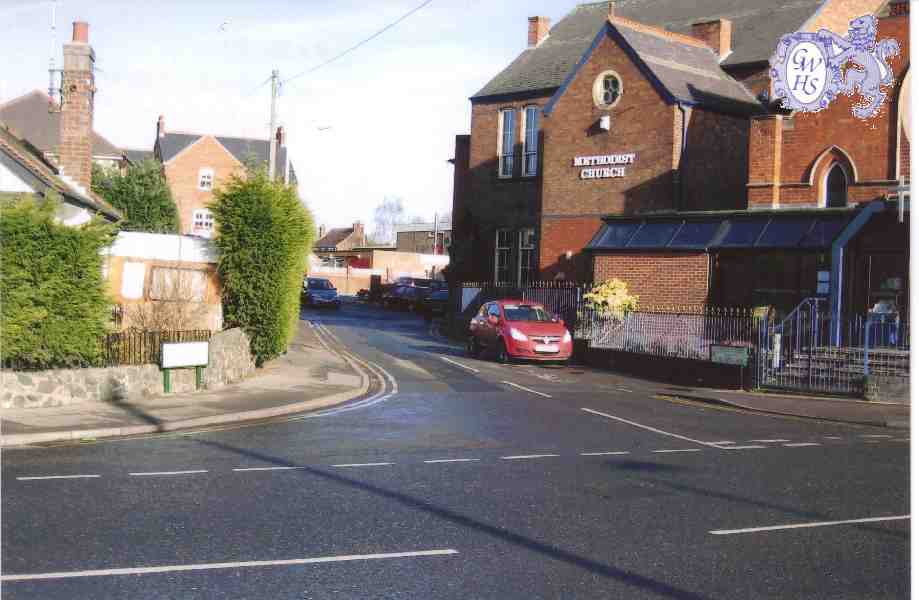 19-233 Cross Street Wigston Magna being part of the old road around the Village Green 2012