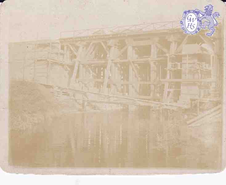 7-62 Crow Mills Bridge South Wigston 1900's (replacing wooden bridge with brick structure)