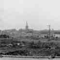 30-578 clearing the land for building the Little Hill Est. Davenport Rd to the right.