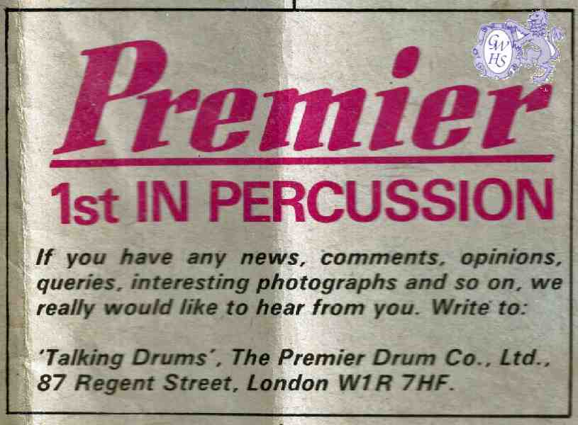 30-904 Premier Drum Article