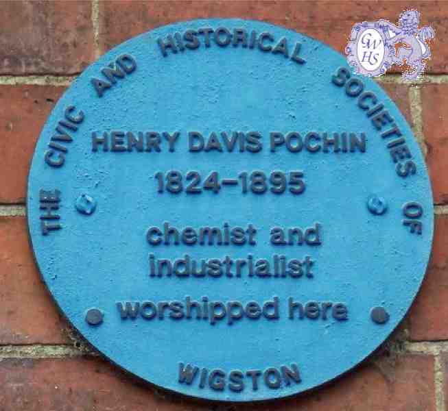 31-093 Henry Davis Pochin 1824 - 1895 Blue Plaque