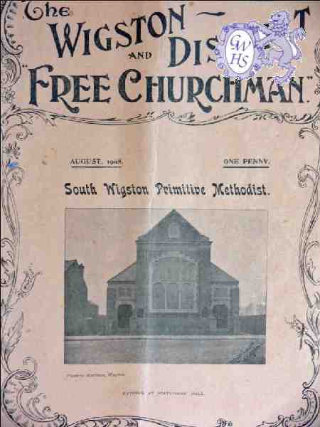 31-252 South Wigston Primitive Methodist magazine 1908
