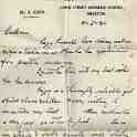 31-237 Peggy Russell Letter South Wigston 1936