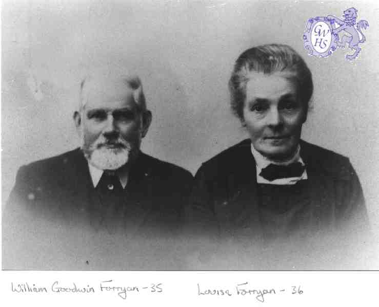 12-004 William Goodwin & Louisa FORRYAN of Wigston Magna circa 1920