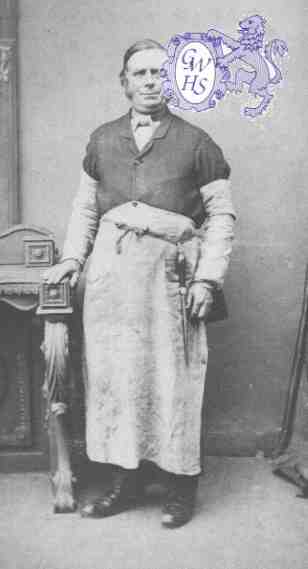 12-005 William Forryan Butcher of Wigston Magna circa 1875