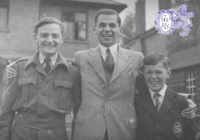 14-211 L to R Eric, Donald Percy and Barry Edward Forryan