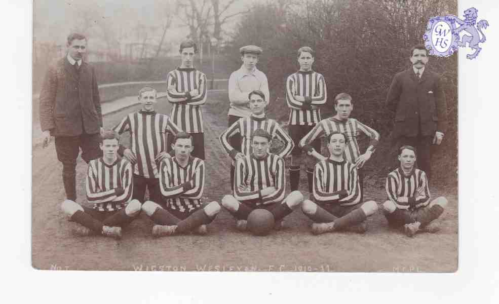 15-075 Wigston Wesleyan Football Club 1910-1911