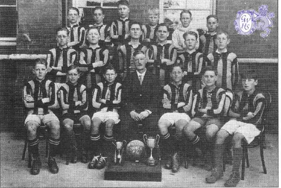 22-131 Wigston Council School Football Team 1924-25 season