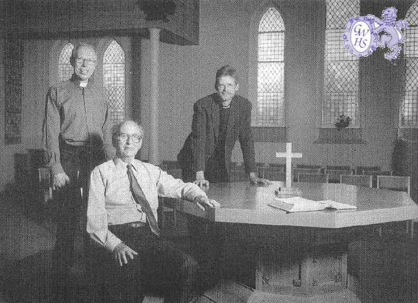 22-247 Ivor James Smith, Alan S Robinson and Martin Smithson on right  Wigston Magna