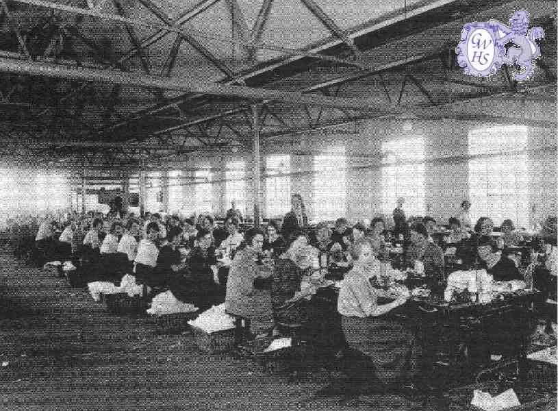 22-397 Womens workers atTwo Steeples factory workers 1925 Wigston Magna