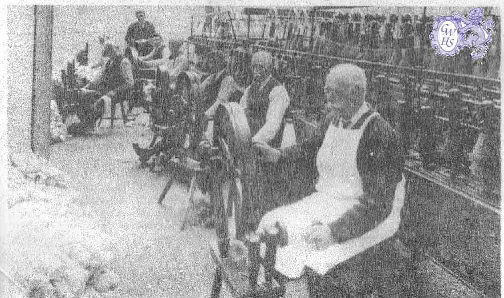 22-451 Broughton's Hosiery Factory workers Bell Stteet Wigston Magna 1928