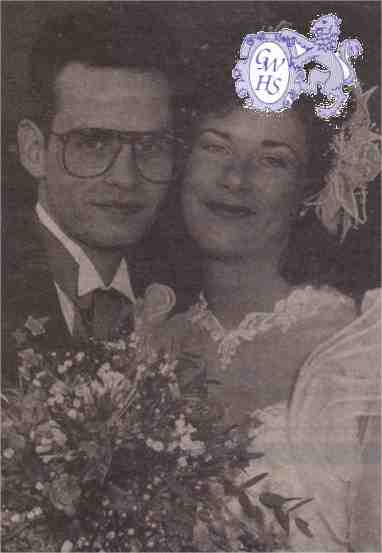 22-569 Wedding of Dr Carol David to Mark Bowden 1990