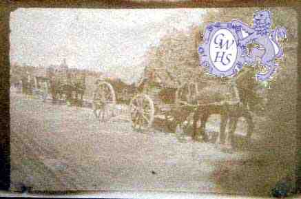 3-9 Les Forryan driving pair of horses to Kibworth 1914-18