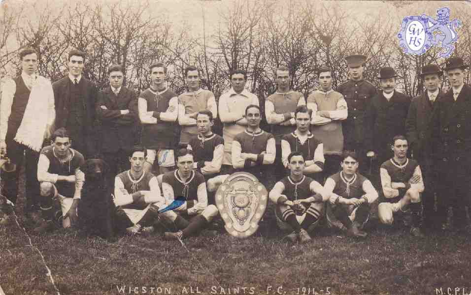 9-123 Wigston All Saints Football Club Wigston Magna 1913
