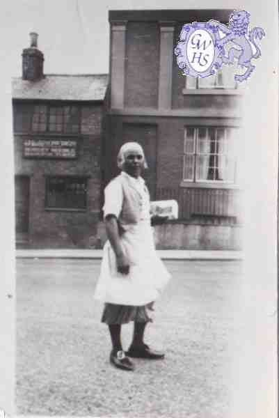 9-15 Snowdens needle factory in the background Bull Head Street Wigston Magna