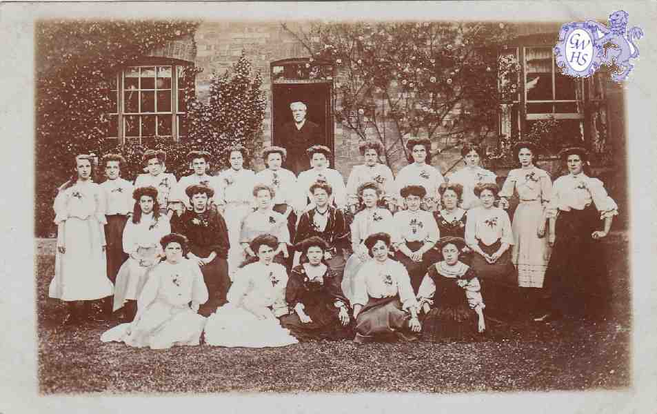 9-47 Long Street Bible Class at rear of The Manse Long Street Wigston Magna c 1900