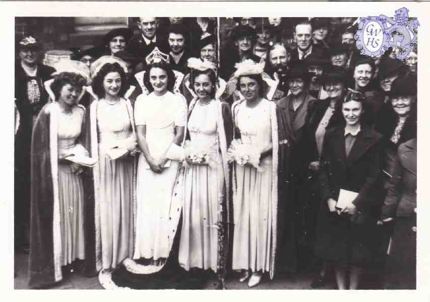 9-55 Wigston Magna Carnival 1938 Miss Burcham Beauty Queen