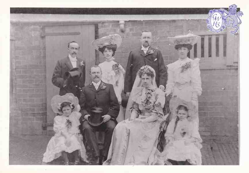 9-67 Johnson wedding at Wyggeston Farmhouse Bull Head Street Wigston Magna