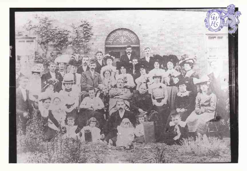 9-69 Wigston Wedding at Avenue House Wigston Magna c 1990