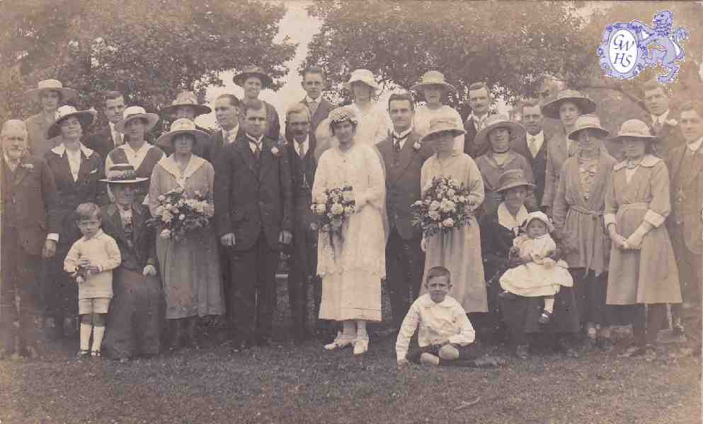 9-70 Percy Forryan wedding - W G Forryan on extreem left