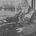 22-557 Arthur Cave retires from the buses 1989