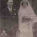 22-575 Rose and Fred Ridgewell on their wedding day