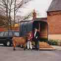 6-2 Duncan and Ann Lucas with Hazel the donkey Wigston Magna 1995