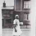 9-15 Snowdens needle factory in the background Bull Head Street Wigston Magna