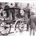 9-99 Funeral outside railway hotel heading to Welford Road Cemetery