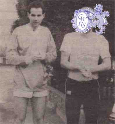 22-589 Alan Gupwell and Tom Evans training for a Marathon 1990