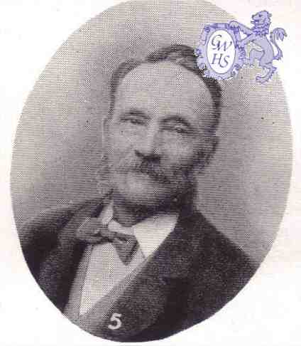 23-480 A Silverwood President of First Committee of Wigston Co-operative Hosiery Ltd circa 1898