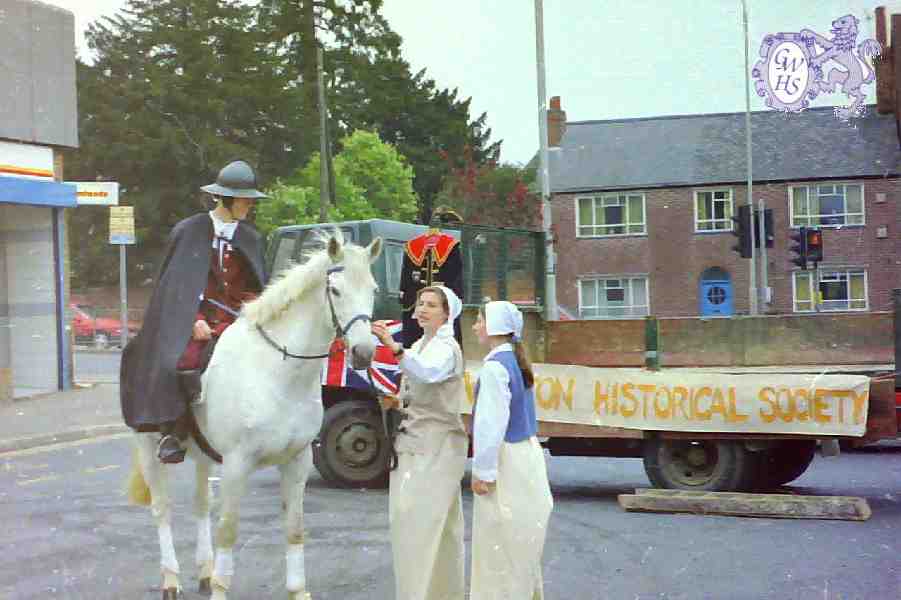 23-624 Wigston Historical Society Civil War Anniversay in Bell Street Wigston 1995