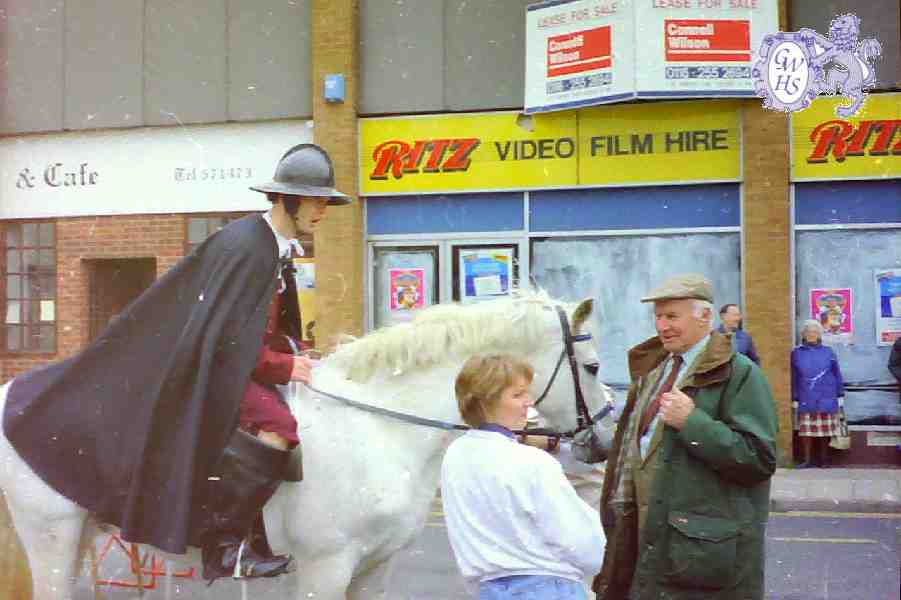 23-625 Wigston Historical Society Civil War Anniversay in Bell Street Wigston 1995