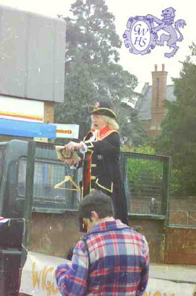 23-627 Wigston Historical Society Civil War Anniversay in Bell Street Wigston 1995