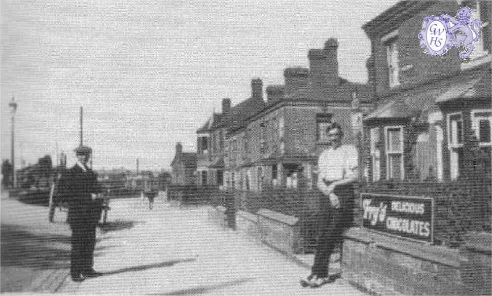 23-734 Brother of James Wesley outside 26 Station Road Wigston Magna