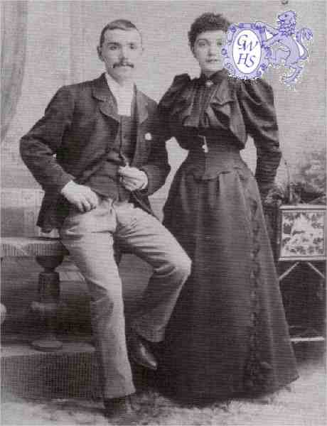 23-742 Frederick Ernest and wife Mary Elizabeth Wesley of Wigston Magna