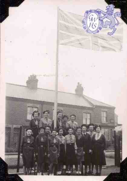 25-055 Queen Elizabeth Coronation Guide Clubroom Welford Road Wigston Magna 1953