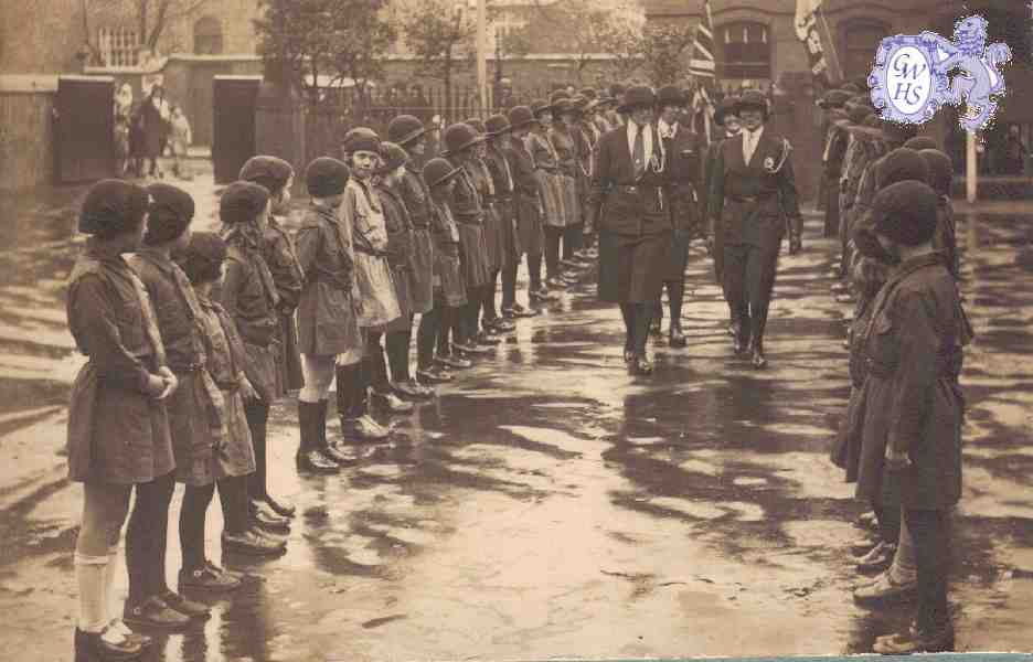 25-063 Guard of Honour at Long Street National School Wigston Magna 1930's