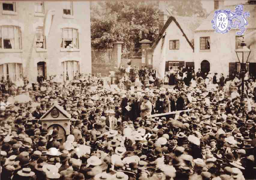 26-278 Unveiling Fountain, Bell Street, Queen Victoria's Diamond Jubilee 22 June 1897