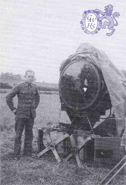 26-437 Albred Broughton on searchlight duty in Lincolnshire circa 1939