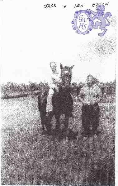 29-166 Jack and Len Mason from Ivy Cottage Cooks Lane Wigston Magna