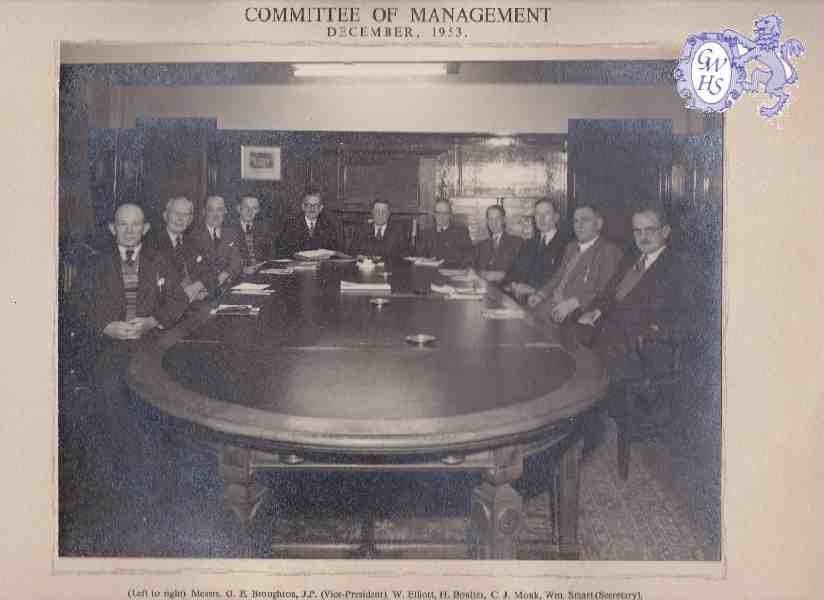 30-444 Wigston Co-operative Society Ltd Committee of Mangement December 1953