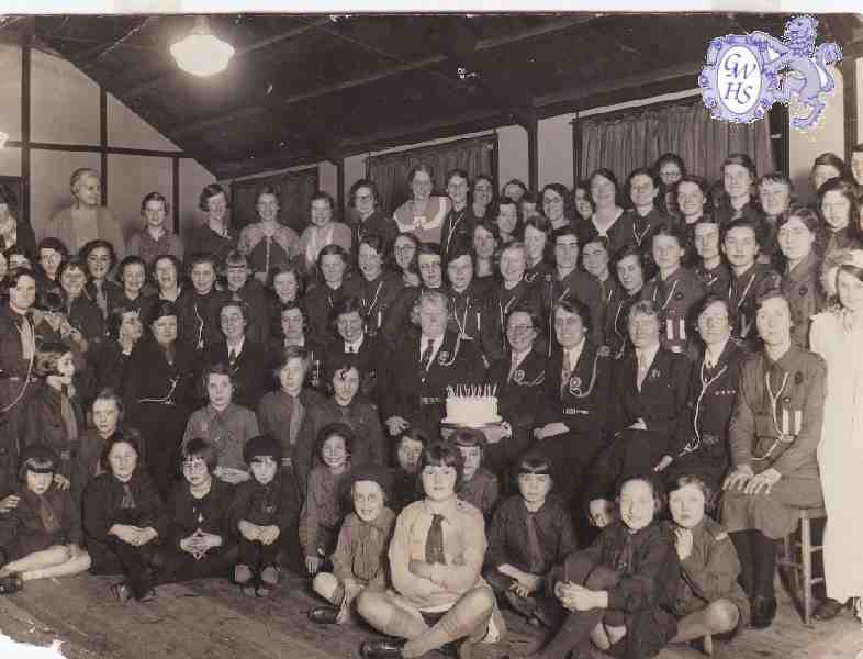 30-621 1st Wigston Guides 21st Birthday Party 1935